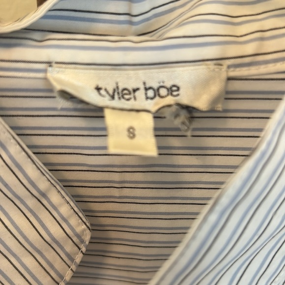 Tyler Boe pinstripe blouse - Picture 3 of 3